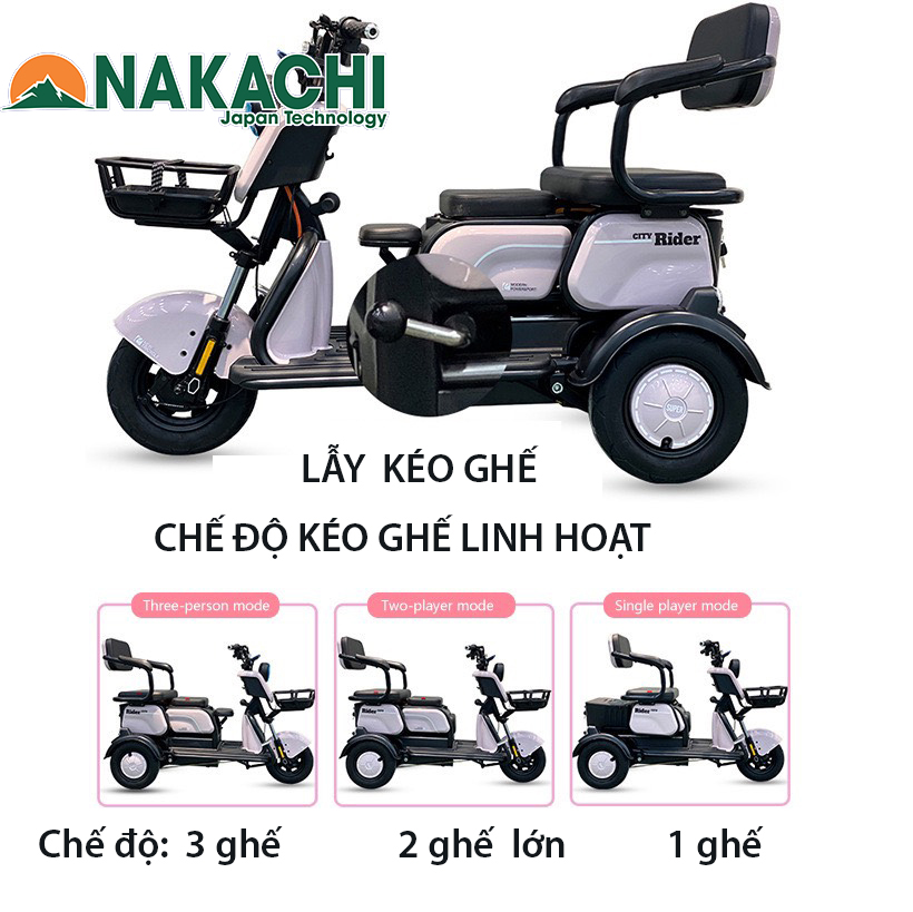 ghế ngồi xe điện 3 bánh NC-X03